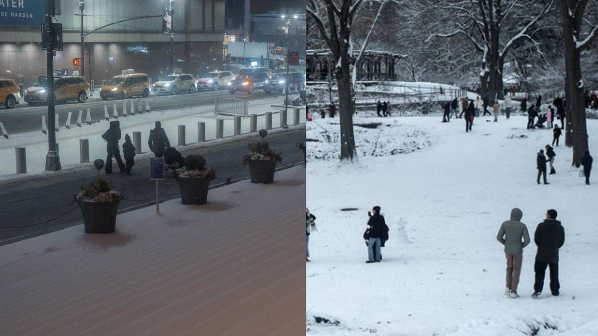 Miles de vuelos afectados por la tormenta invernal en Nueva York