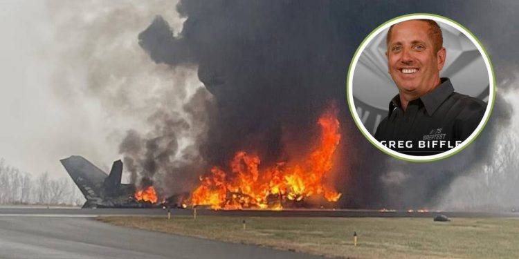 Muere Greg Biffle leyenda de NASCAR junto a su familia en accidente aereo en Carolina del Norte
