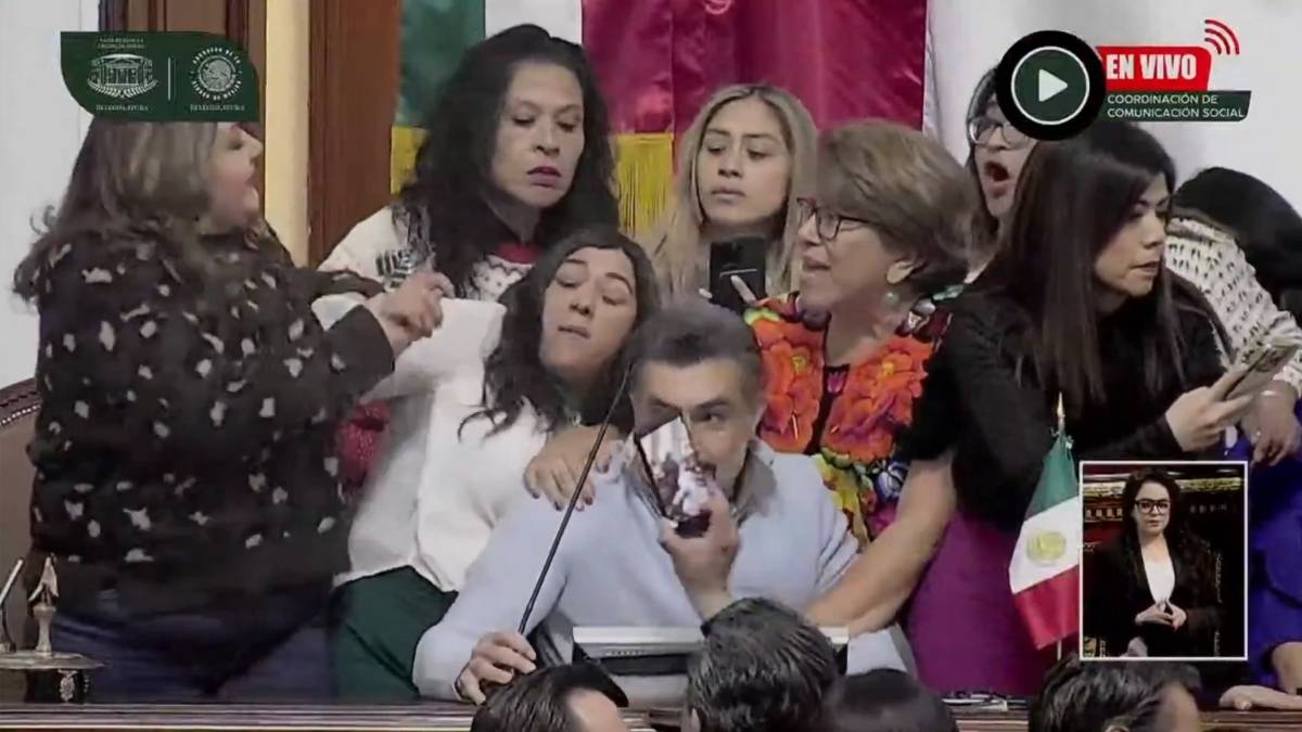 Quienes protagonizaron la pelea en el Congreso de la CDMX
