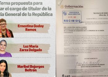 Sheinbaum envia al Senado la terna para la FGR tres mujeres buscan encabezar la Fiscalia