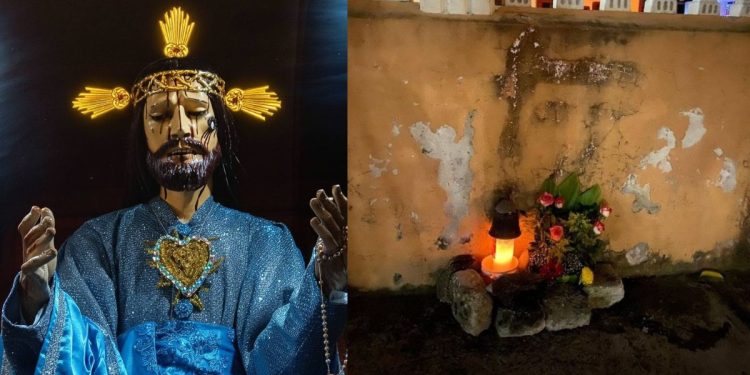 Supuesto rostro de Jesús aparece en iglesia de San Pablo Coapan: ¿Milagro o pareidolia?