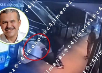 VIDEO Diputado del PT causa destrozos en plaza comercial de Metepec