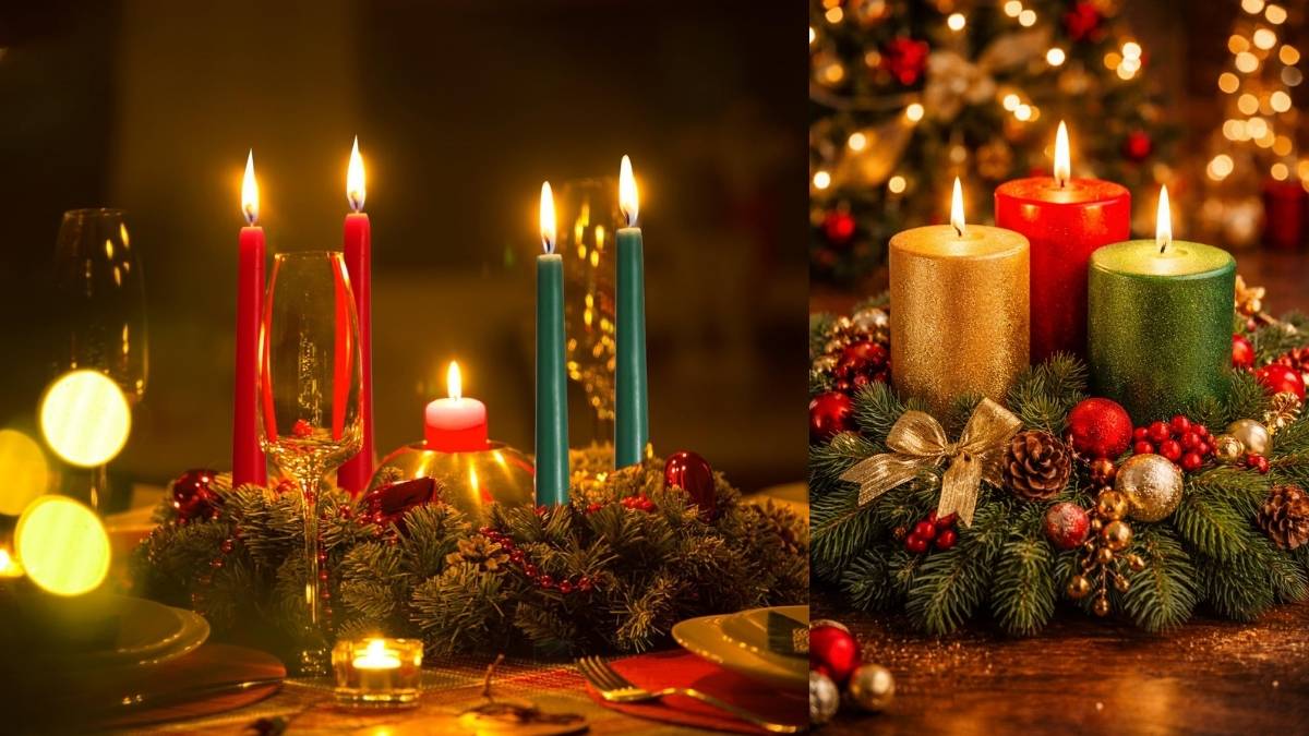 Velas de colores para atraer prosperidad en Nochebuena