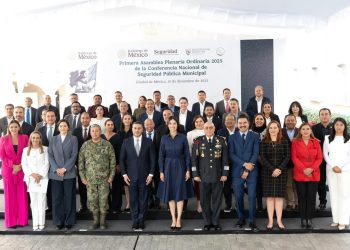 Ana Paty Peralta, participó en la Primera Asamblea Plenaria Ordinaria 2025 de la Conferencia Nacional de Seguridad Pública Municipal