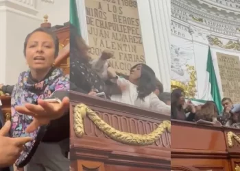 Discusión sobre el Instituto de Transparencia deriva en pelea dentro del Congreso de la CDMX