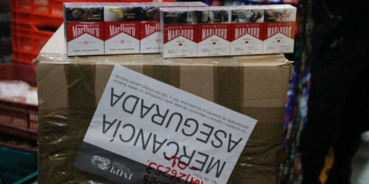 impi decomisa cigarros pirata central de abastos