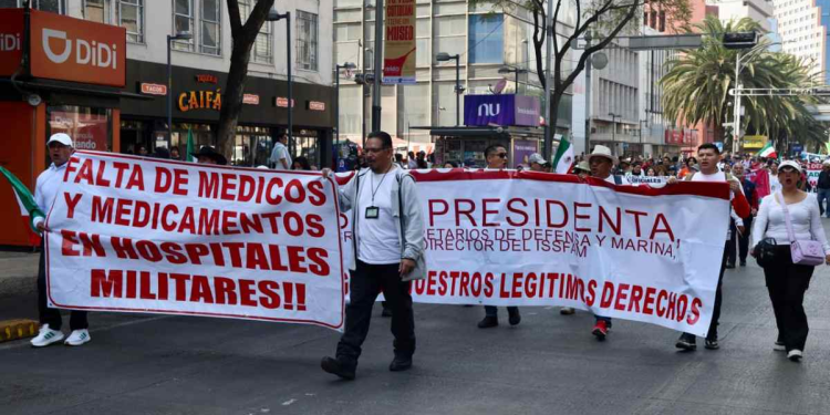 Militares en Retiro Exigen Pensiones Dignas