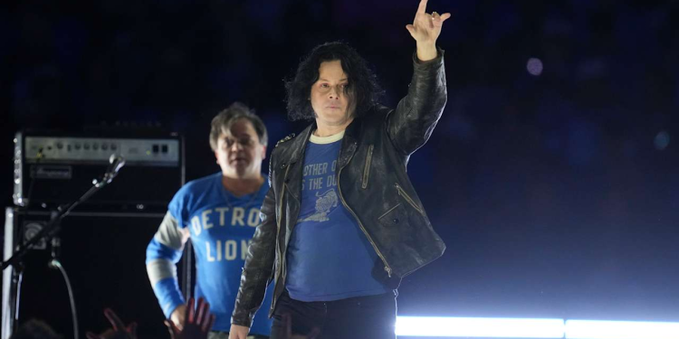 jack white detroit hace historia en show NFL
