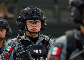 Fuerza especial Guardia Nacional Santa Lucía fortalece seguridad