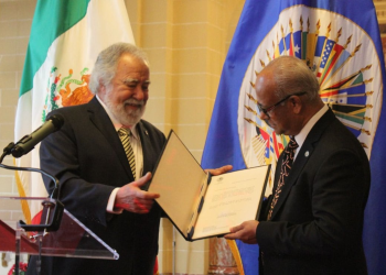 Alejandro Encinas OEA: Presenta Cartas Credenciales