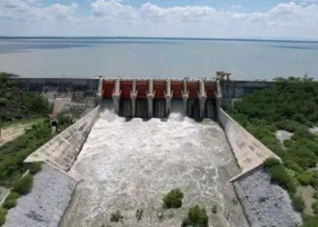 Liberación de agua de presa El Cuchillo a Estados Unidos
