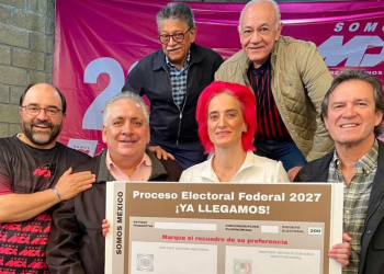 Somos México partido político cumple meta clave del INE