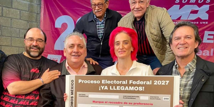 Somos México partido político cumple meta clave del INE