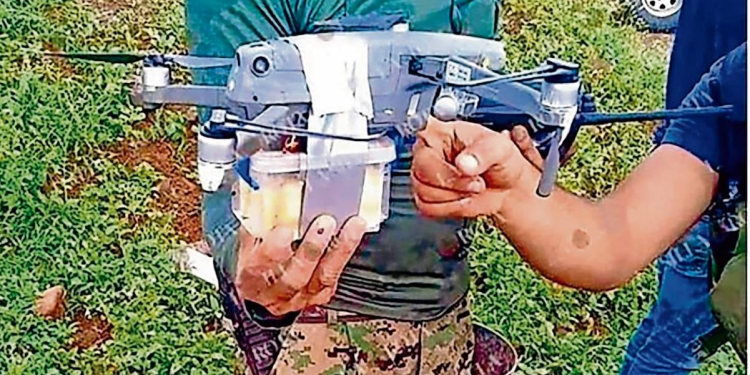 Drones cárteles mexicanos: armas de guerra