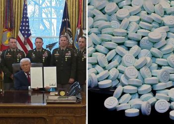 Trump declara al fentanilo arma de destrucción masiva durante discurso