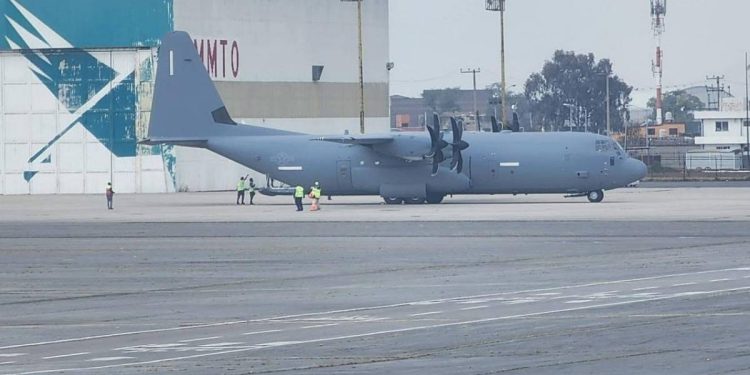 Avion de Estados Unidos en Toluca fue autorizado y usado para capacitacion aclara el Gobierno de Mexico