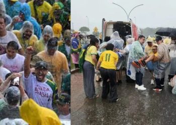 Cae rayo durante manifestación pro Bolsonaro en Brasil; hay 72 heridos