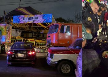 Colapsa plataforma de los juegos mecánicos en la Alcaldía Coyoacán