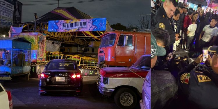 Colapsa plataforma de los juegos mecánicos en la Alcaldía Coyoacán