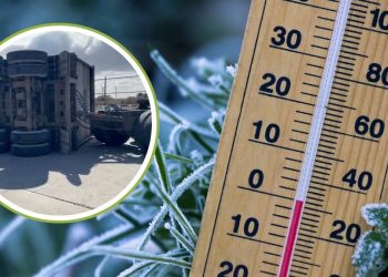 Frente frio 27 provoca volcadura de traileres apagones y descenso de temperaturas en el Istmo de Tehuantepec