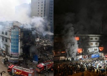 Incendio en Pakistan deja 26 muertos y 83 desaparecidos en centro comercial de Karachi