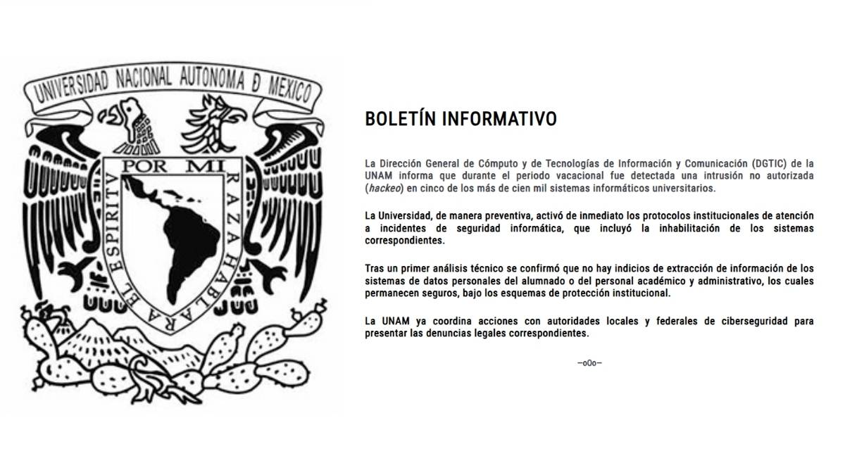 Investigacion y denuncias por el hackeo