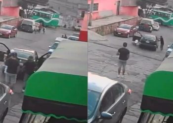 Jóvenes estrellan carro mientras bebían micheladas en Tlalnepantla