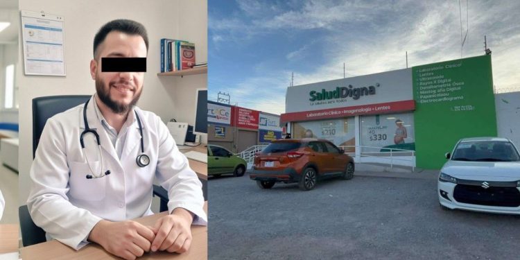 Médico de clínica Salud Digna es detenido por presunto abuso durante examen clínico en Chihuahua