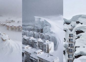 Nevadas históricas en Kamchatka, Rusia, dejan dos muertos