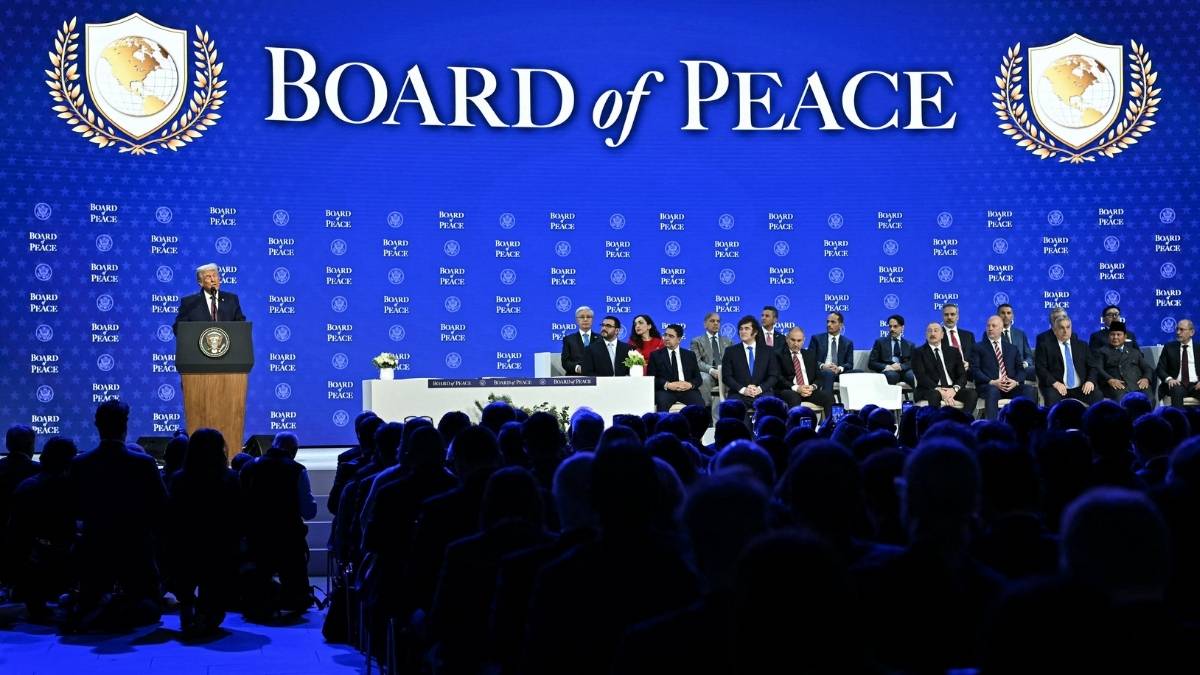 Presentacion de la Junta de Paz en Davos y respaldo internacional