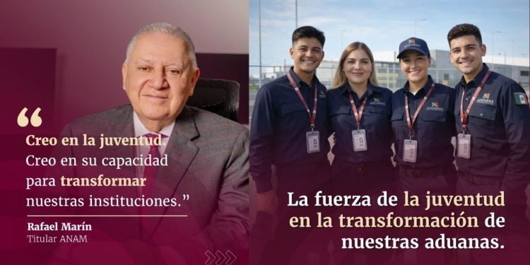 Rafael Marín resalta la apuesta por nuevas generaciones para fortalecer las aduanas del país