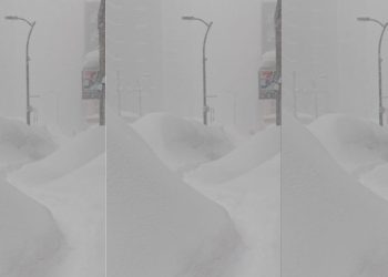 Sapporo alcanza los 54 cm de nieve en 24 horas en China
