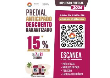 Últimos días para aprovechar el 15% de descuento en el impuesto predial 2026