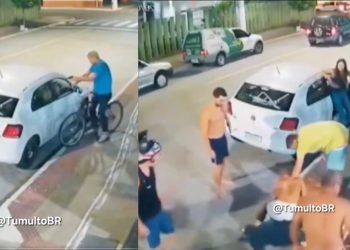 Vecinos frustran asalto violento contra una pareja en Brasil