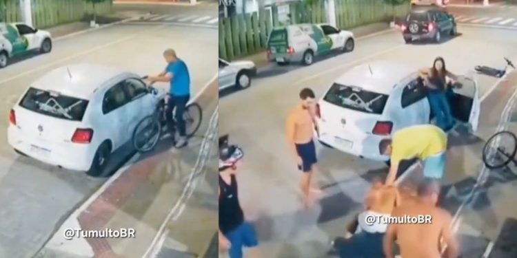 Vecinos frustran asalto violento contra una pareja en Brasil