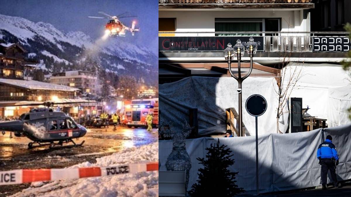 Victimas extranjeras tras el incendio en bar de Suiza