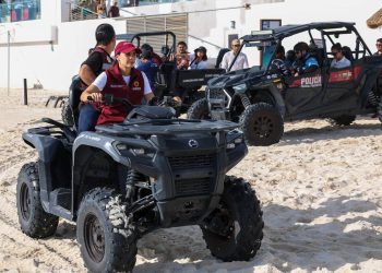 Ana Paty Peralta, invita a disfrutar de las playas públicas usando la “Ruta Mar