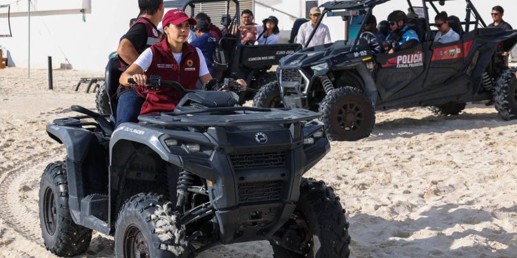 Ana Paty Peralta, invita a disfrutar de las playas públicas usando la “Ruta Mar