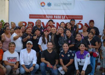 Más de 33 mil 516 alumnos fueron beneficiados en materia de prevención a las violencias en Cancún