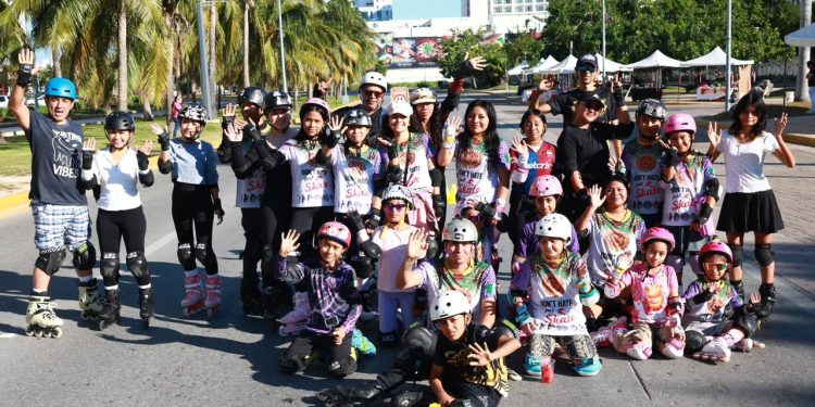 Realizan la primera edición del “Paseo Cancunense” del 2026 en Malecón Tajamar