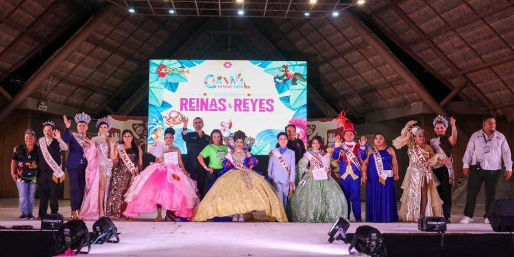 Eligen a las reinas y reyes del Carnaval Cancún 2026
