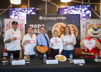 Anuncian la campaña “Boston’s Pizza Care” en Cancún