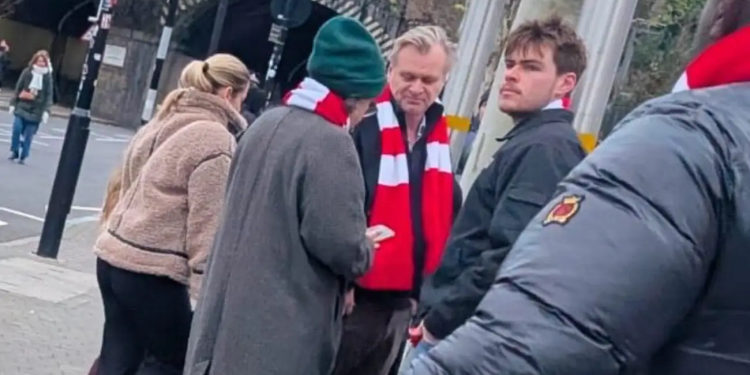 Christopher Nolan Arsenal: Director en Emirates