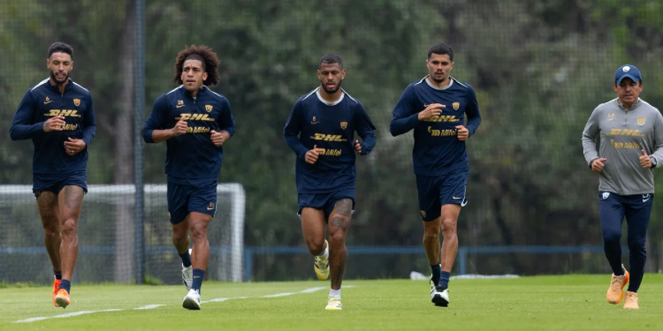 Pumas entrenamiento año nuevo inicia pretemporada