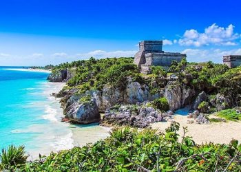 Zona Arqueológica de Tulum registra caída del 20% en visitantes