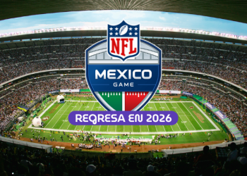 Imagen del Estadio Banorte previo al regreso de la NFL a México en 2026 con un partido oficial de temporada regular en la Ciudad de México.