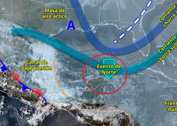 Frente frío 32 llega con fuerza: así bajará la temperatura en Quintana Roo