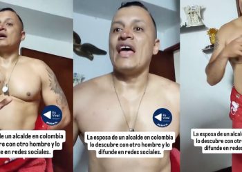 Alcalde es descubierto con otro hombre en la cama de su esposa