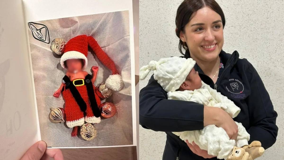 Alta medica de bebe prematuro tras casi 100 dias