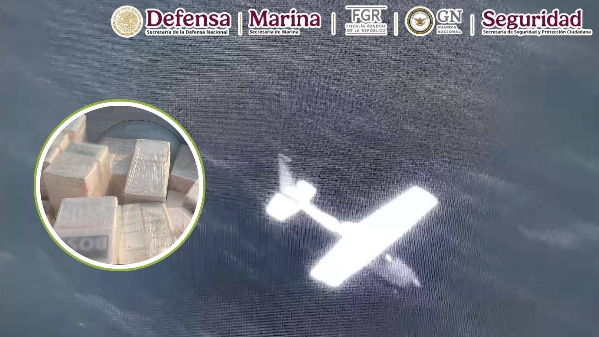 Aseguran 534 paquetes de cocaina en vuelo clandestino en Oaxaca